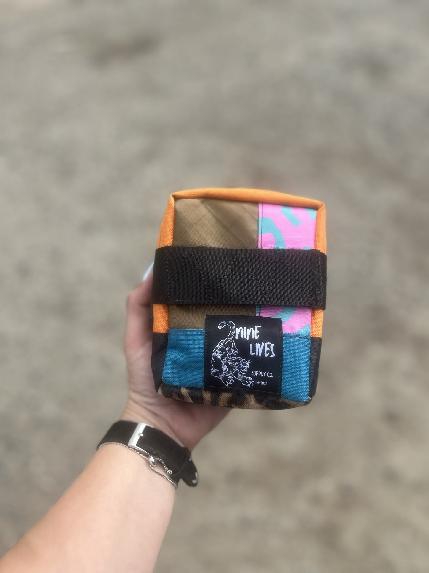 Patchwork Boxy Saddle Bag